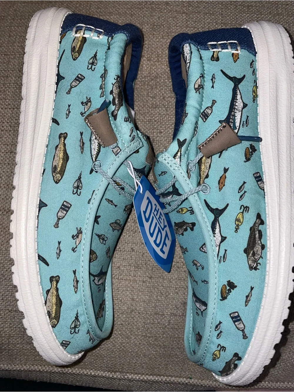 NWT Mens Hey dudes Wally Marlin - Picture 3 of 5